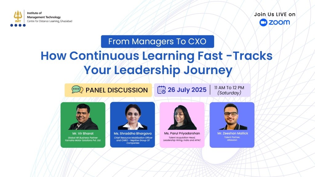 Manager to CXO ZOOM