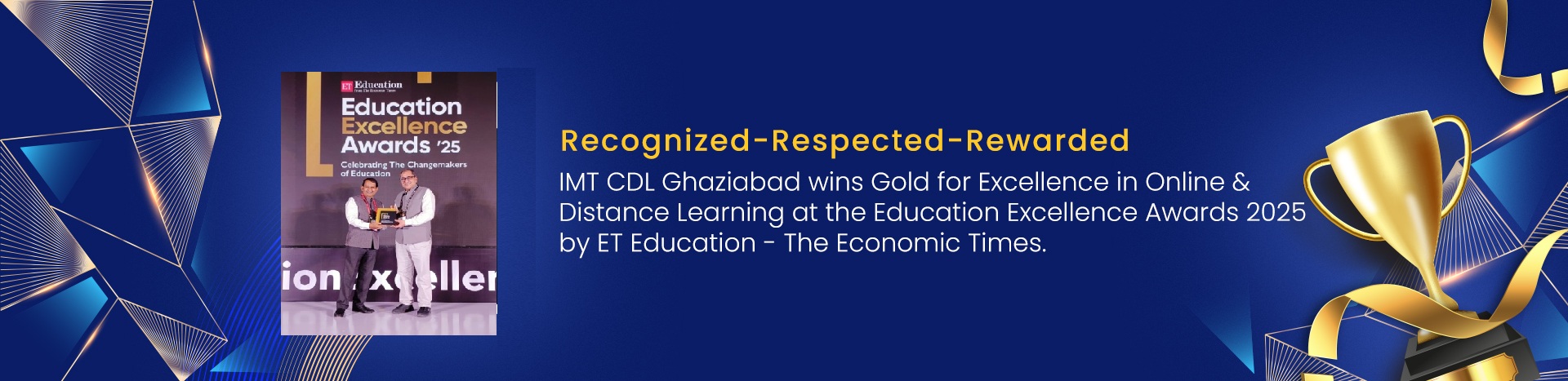 IMT CDL ET Awards Hero Banner
