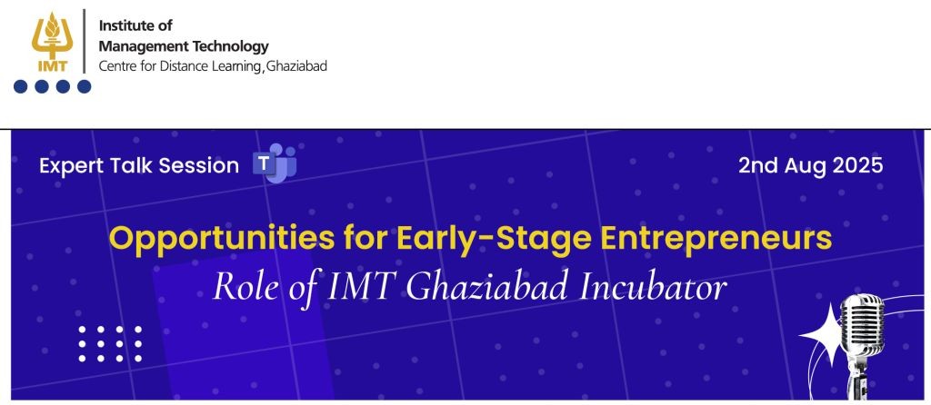 Opportunities for Early Stage Entrepreneurs Banner